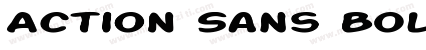 Action Sans Bold字体转换